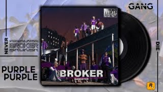 BROKER  PURPLE GANG   PROD BY 16 BAR INDONESIA [upl. by Berey]