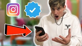 INSTAGRAM VERIFICATION PRANK ON STROMEDY GONE WRONG [upl. by Ennayt]