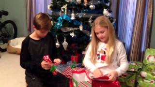 CHRISTMAS MORNING SPECIAL 2015OPENING PRESENTS PART 1 [upl. by Annahsar]