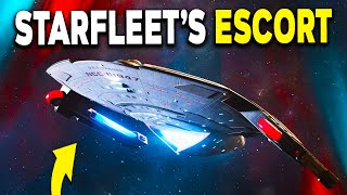 Starfleets Borg Response Escort  Saberclass  Star Trek Starships Explained [upl. by Jecho]