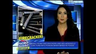 Firecrackers can emit food contaminants experts warn [upl. by Gollin]