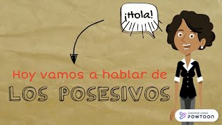 Determinantes POSESIVOS ✔👩‍🏫 PRIMARIA [upl. by Billye]