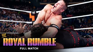 FULL MATCH  John Cena vs Kane Royal Rumble 2012 [upl. by Harutak]