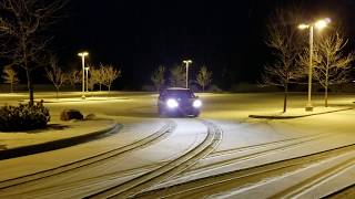 Toyota Sienna Minivan Snow Drifting [upl. by Mccomb]