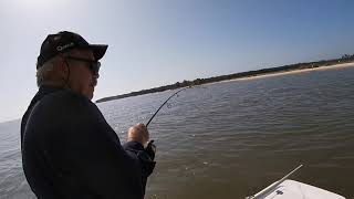 Catching Red Fish in the Apalachicola Bay [upl. by Dorise]