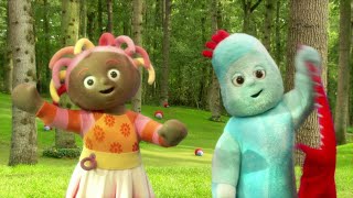 Drømmehagen på norsk  Hoppsi Deisi glemmer steinen sin  In the Night Garden Norwegian [upl. by Aihsekram160]