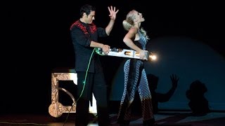 BlamoLights Magic Illusion by James Brandon Illusionist For Unique Corporate Events [upl. by Amitak127]