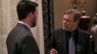 The Big Bang Theory 11x24 Finale  Wil Wheaton vs Mark Hamill quotWe Finally Meetquot [upl. by Direj]