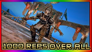 1000 REPS ACHIEVED How I Mastered  For Honor [upl. by Eignav]