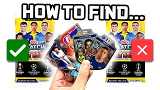 How to find RARE CHROME PREVIEWS and SHIELD CARDS in MATCH ATTAX 202122 100 SUCCESS RATE [upl. by Ciccia]