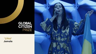 Ukrainian Singer Jamala Performs Her Eurovision Hit ‘1944’  Global Citizen Prize 2022 [upl. by Hanej351]