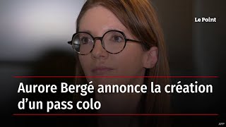 Aurore Bergé annonce la création d’un pass colo [upl. by Tempa]