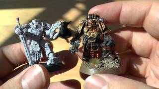 Space Marine Legion Praetors  Unboxing amp Review HH [upl. by Innus664]