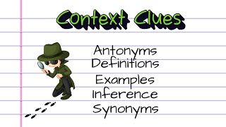 Reading Strategies I What are Context Clues Identifying and Using Context Clues contextclues [upl. by Vanderhoek]