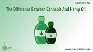 The differences between hemp oil and cbd oil [upl. by Notneiuq]