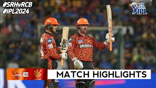 IPL 2024 RCB vs SRH 30th Match Full Highlights  RCB vs SRH IPL Highlights 2024 [upl. by Ennahgiel33]