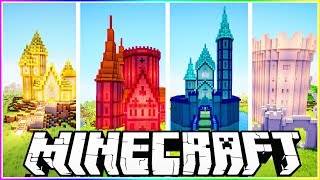 4 Unique Colour Castles [upl. by Eeb]