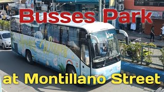 BUSSES AT THE STREET Vlog367 bus alabang [upl. by Corabelle]