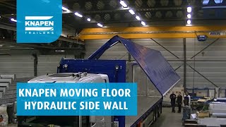 KNAPEN moving floor with hydraulic side wall [upl. by Roter]