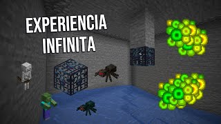 La GRANJA de EXPERIENCIA más SENCILLA de MINECRAFT [upl. by Anerehs]