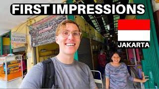 I CANT BELIEVE THIS IS JAKARTA  First Impressions [upl. by Enerehs]