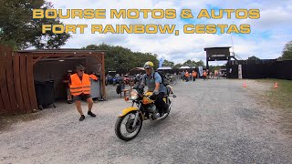 Bourse Motos amp Autos Anciennes 2023 à Fort Rainbow Cestas [upl. by Specht]