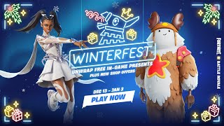 Fortnite Winterfest 2022 Has Arrived With 14 Days of Gifts [upl. by Steinberg]