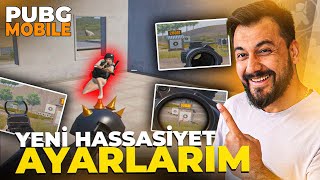 YENİ HASSASİYET VE KONTROL AYARLARIM  Pubg Mobile [upl. by Sadick483]