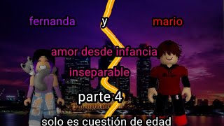 Mario y Fernanda amor desde infancia inseparable solo es cuestión de edad parte 44 [upl. by Elna]