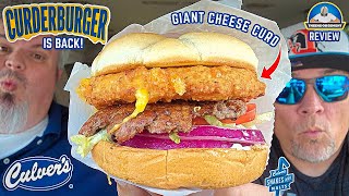 Culvers® Curderburger Review With Burger Beast 🍔🧀  BACK IN 2023 theendorsement [upl. by Sauer173]