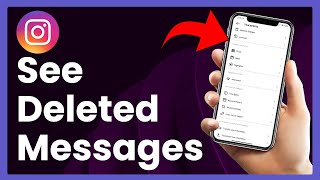 How To See Deleted Messages On Instagram Easy Tutorial [upl. by Nancee]