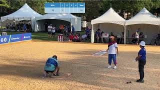 Final USA vs Cambodia  Women Petanque Precision Shooting  World Game 2022 [upl. by Jemma]