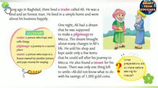 The wise little caliph grade 5 English lesson 2 reading of the chapter Tulips [upl. by Mellen]