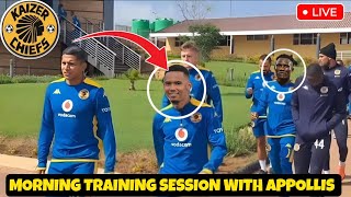 🔴DONT MISS TO WATCH KAIZER CHIEFS TRAINING SESSION WITH NEW GLAMOUR BOY APPOLLIS 💥 [upl. by Enaira]