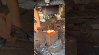 The process of forging a kitchen knife [upl. by Nie]