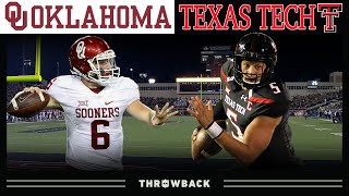 Baker vs Mahomes The GREATEST College QB Duel Ever Oklahoma vs Texas Tech 2016 [upl. by Adnoluy972]