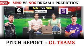 🔴 Live  MNR vs NOS dream11 prediction  dream11 mnr vs nos live  mnr vs nos dream11 team [upl. by Jori]