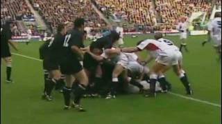 Rugby Test Match 2002  England vs New Zealand [upl. by Wilda]