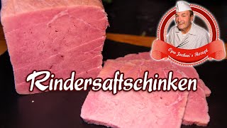 Rindersaftschinken selber machen  Opa Jochens Rezept [upl. by Aninaig290]