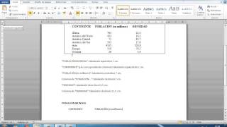 Microsoft Word 2013 Tabulaciones [upl. by Haimrej]