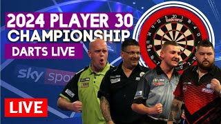 Darts Live  Players Championship 30  PDC Darts  2024 Players Championship Darts Watch Along [upl. by Ordnassela]