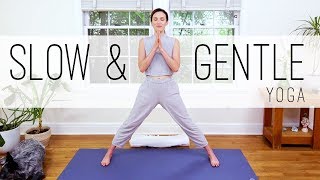 Yoga For Seniors  Slow and Gentle Yoga [upl. by Enelrac]