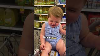 Baby Fake Cries After Dad Tells Her “No” 😂 ❤️ [upl. by Lechner]