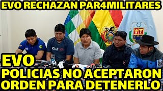 EVO MORALES DENUNCIA GENERAL ZUÑIGA DESDE CARC3L SIGUE DAN ORDEN BUSCABAN DETENER DIRIGENTES MARCHA [upl. by Virgil]