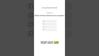 Best Survey Apps for Money Google Opinion Rewards [upl. by Yatnwahs]