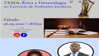 Ética e Deontologia no exercício das Profissões Jurídicas  parte II Domingos Feca [upl. by Mallina]