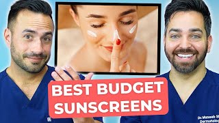 Best amp Worst BUDGET Sunscreens Under 20  Doctorly Reviews [upl. by Anirret]