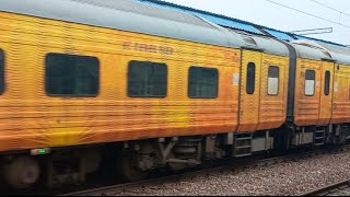 Train no 12951 Mumbai  New Delhi Tejas Rajdhani Express Pulling WAP 7 Vadodara [upl. by Misa]