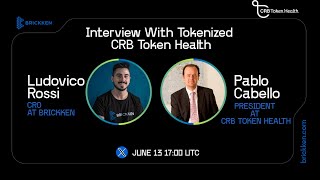 Interview with tokenized CRB Token Health [upl. by Atcliffe]