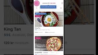 Så här får du rabatt på foodora  bjud in en vän [upl. by Barnebas]